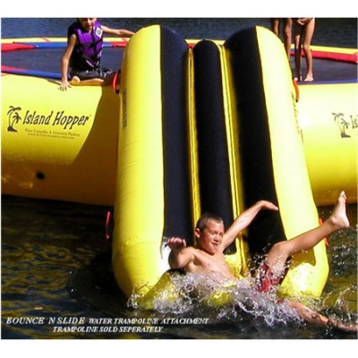 ISLANDHOPPER Water Bouncer Side Attachment Bouncer Slide - Multiple Colors   